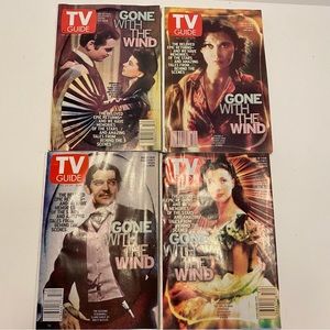 TV Guide - Gone With The Wind - 4 Set Collection